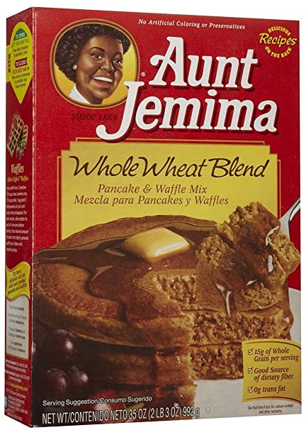 Aunt Jemima Whole Wheat Pancake Mix - 35 oz