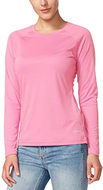 BALEAF Women's Long Sleeve Sun/UV Protection T-Shirt UPF 50  Rashguard Outdoor Clothing Running Hiking SPF Shirts