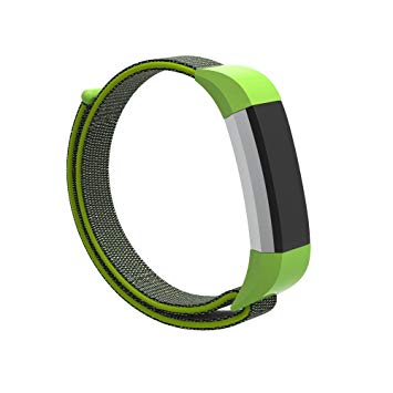 JOMOQ Compatible with Fitbit Ace Bands for Kids,Fitbit Alta HR/Alta Bands,Nylon Adjustable Wristbands for Fitbit Ace/Alta HR Fitness Tracker