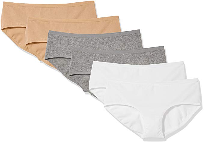 Madeline Kelly Women's 6 Pack Cotton Hipster