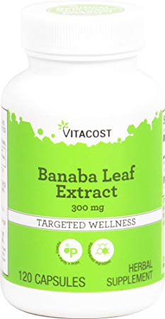 Vitacost Banaba Leaf Extract- Standardized -- 300 mg - 120 Capsules
