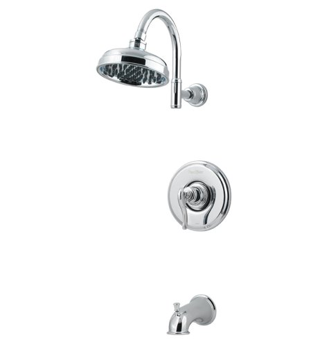 Pfister Ashfield 1-Handle Tub & Shower Faucet, Polished Chrome