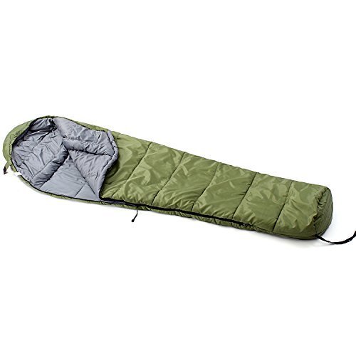 Camp Solutions  5 F Ultralight Mummy Sleeping Bag (91"x 32"x 22")