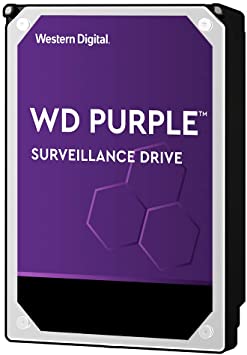 WD Purple 8TB Surveillance 3.5 Inch SATA 6 Gb/s Hard Disk Drive with Allframe 4K Technology - 360TB/yr,  256MB Cache 7200rpm - WD82PURZ