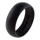 Silicone Wedding Ring by HonorGear Premium Quality Medical GradeWedding-Bands for Active Men Athletes Engineers Electricians -183N Tensile Strength Comfortable Fit and Skin Safe Non-toxic Antibacterial Prevents de-gloving