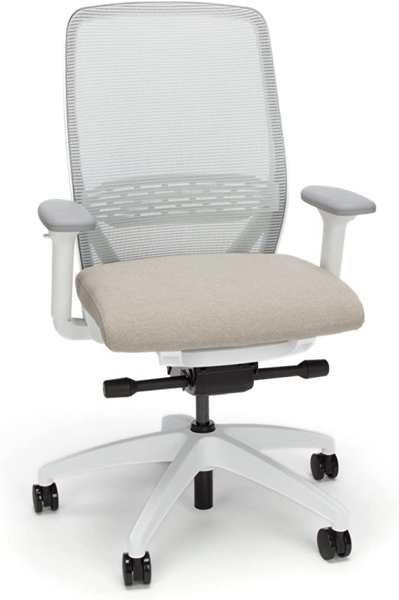 HON Nucleus Recharged Ergonomic Desk Chair for Office With Lumbar Support and Adjustable Tilt Control - Fog/Fawn