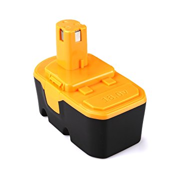 ANTRobu 18v 3.0Ah Ryobi Replacement battery for P100 P101 130224028 130224007 130255004 ABP1801 ABP1803