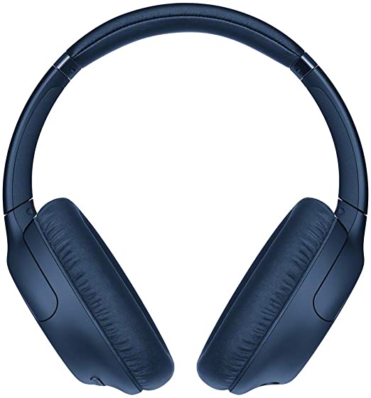 Sony WH-CH710N Noise Cancelling Wireless Headphones with 35 hours Battery Life, Quick Charge, Built-in Mic and Voice Assistant - Blue