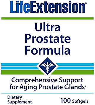 Life Extension Ultra Prostate Formula, 100 Softgels, Supplement for Men