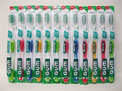 Gum Toothbrush #471 Micro Tip Soft (12pack)