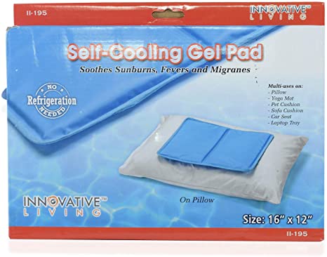 Shop LC Innovative Living Self Cooling Gel Pad No Refrigeration Needed Soft and Comfortable