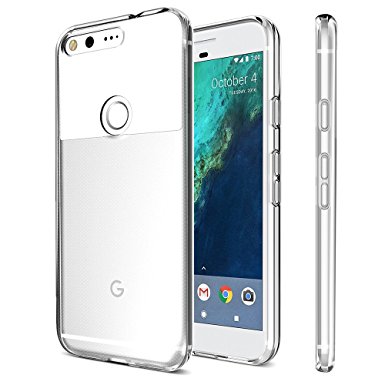 Google Pixel XL Case, XDesign [XClear] Protective Clear Bumper for Google Pixel (2016) [Scratch Resistant] Integrated Shock-Absorbing Bumper Cover Hard Back Panel - [All Clear]