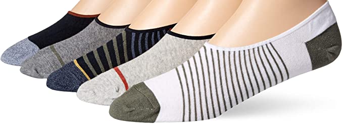 Amazon Brand - Goodthreads Men's 5-Pack No Show Socks