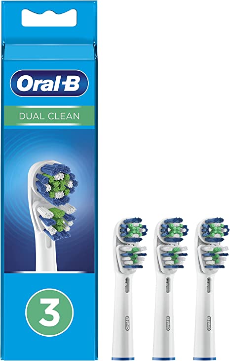 Oral-B Dual Clean&nbsp;–&nbsp;EB417&nbsp;Brush Heads X 3&nbsp;–