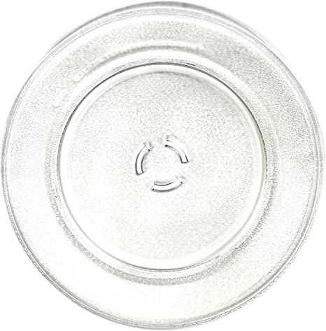 HQRP 15 3/4" Glass Turntable Tray Compatible with Whirlpool 8205676 W11373838 W10818723 461967721091 8205540 4455919 4455915 4375405 4375343 Microwave Oven Cooking Plate 15.75-inch 400mm