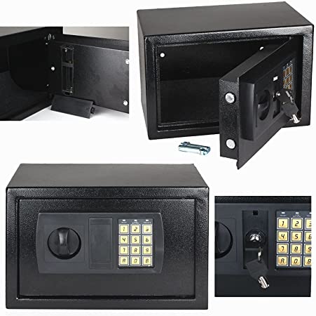 Mutiwill Electronic Home Safe Box Digital Money Safe Key Box 8.5 Litre Large
