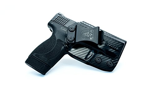 CYA Supply Co. IWB Holster Fits: Smith & Wesson M&P Shield .45 ACP - Veteran Owned Company - Made in USA - Inside Waistband Concealed Carry Holster