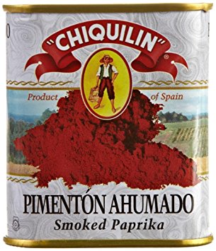 Smoked Paprika Chiquilin Tin 2.64 Oz (2 Pack) Pimenton Ahumado Spain Rich Smokey Flavor