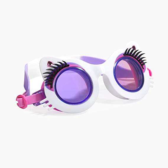 Bling 2O Kids Swimming Goggles - Swim Goggles for Girls - Anti Fog, No Leak, Non Slip, UV Protection with Hard Travel Case - 8