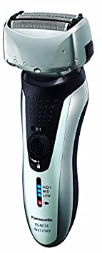 Panasonic Arc4 Electric Razor, Men's 4-Blade Cordless with Wet/Dry Convenience, ES-RF31-S