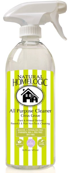 Natural HomeLogic Eco Friendly All Purpose Cleaner, 16 fl oz Citrus Grove