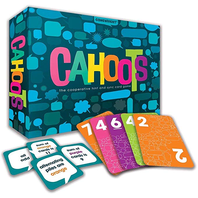 Gamewright  Cahoots - The Cooperative Hint & Sync Game