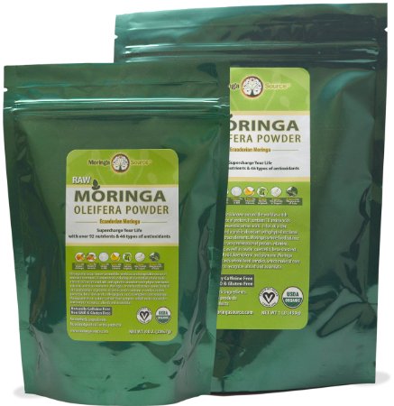 Moringa Oleifera Leaf Powder - USDA Organic - 1 Pound
