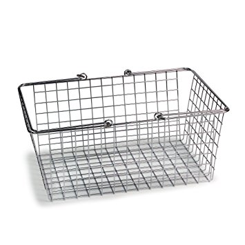Spectrum Diversified 43470 Wire Basket, Large, Chrome