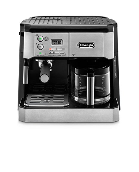 DeLonghi America BCO430 Combi Coffee and Espresso Machine, Silver