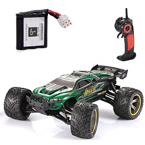 GPTOYS S912 Remote Control Truck Off-Road 1:12 Scale 2.4 GHz 2WD – Green