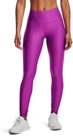 Under Armour womens HeatGear Armour High No-Slip Waistband Pocketed Leggings