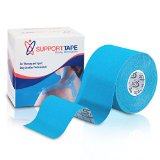 XL Kinesiology Tape 20 More Stretch Tape 2 x 20 FREE PDF with Best Taping Applications - Ultra Stick Wrap for Sport and Therapy Only Used by Pro - Ideal for Pain and Injury