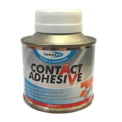 250ml Bond it Contact Adhesive Rubber Plastic Metal Leather Wood strong Glue