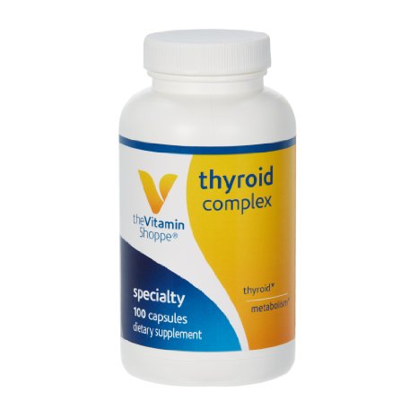 the Vitamin Shoppe Thyroid Complex 100 Capsules