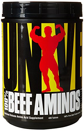 Universal Nutrition 100% Beef Aminos Tablets, 400 Count