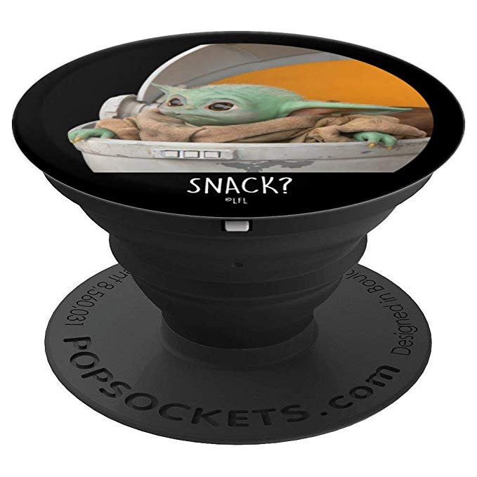Star Wars The Mandalorian The Child Snack Time PopSockets Grip and Stand for Phones and Tablets