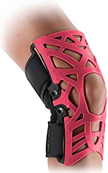 DonJoy Reaction WEB Knee Support Brace with Compression Undersleeve: Pink, X-Large/XX-Large