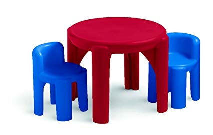 Little Tikes Table & Chairs Set-Primary Colors – Amazon Exclusive