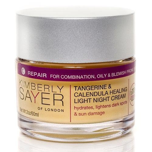 Kimberly Sayer Tangerine and Calendula Healing Light Night Cream