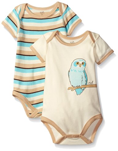 Touched by Nature Unisex Baby 2-Pack Organic Bodysuits