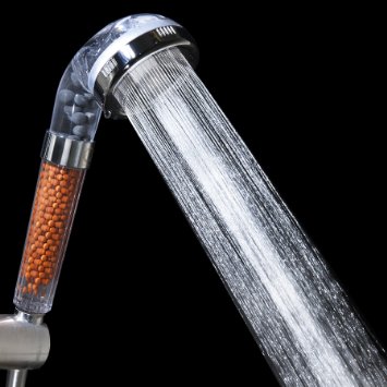 ZenFresh Filtration Shower Head for Dry Skin and Hair 200 High Pressure 30 Water Saving Ionic Handheld Showerhead