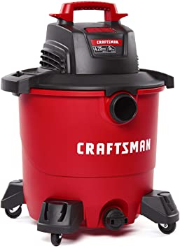 CRAFTSMAN 34 Litre (9 Gallon) 4.25 Peak HP Wet/Dry Vac, Shop Vacuum for General Use/Car Cleaning with Attachments (CMXEVBE17590) - Ideal for Car Cleaning, Home, Pool, Hot Tub and Other Projects