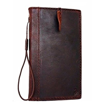 Genuine Oil Leather Case for Samsung Galaxy Note 3 Book Wallet Handmade Id Stylish Skin
