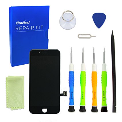 iCracked iPhone 7 Screen Replacement Kit (Black)