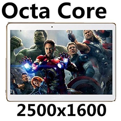 97 inch Tablet Octa Core 2560X1600 IPS Bluetooth RAM 4GB ROM 64GB 80MP 3G MTK6592 Dual sim card Phone Call Tablets PC Android 51 Lollipop GPS electronics 7 8 9 10 White