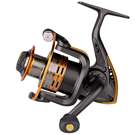 Goture Spinning Fishing Reel Metal Spool 6bb 500-6000 Series