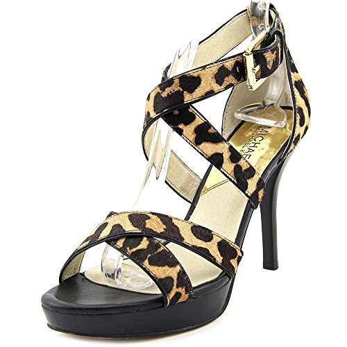 Michael Kors Womens Evie Platform Open Toe Casual Platform Sandals