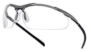 Bollé - Bolle Safety Glasses Contour Clear - Metal Frame