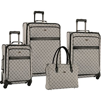 Travel Gear Signature 4 Piece Expandable Spinner Luggage Set (28"/24"/20"/26")