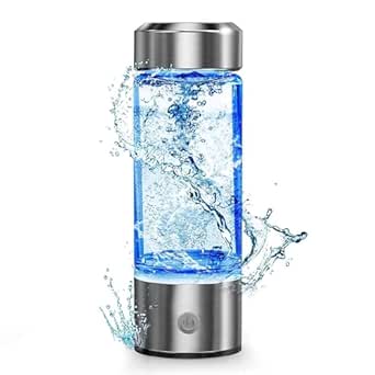 Orion Enhanced Portable Hydrogen Water Bottle for Daily Drinking & Hydration - Perfect for Home, Office, Travel. Hydrogen Water Improves Water Quality in Minutes.
